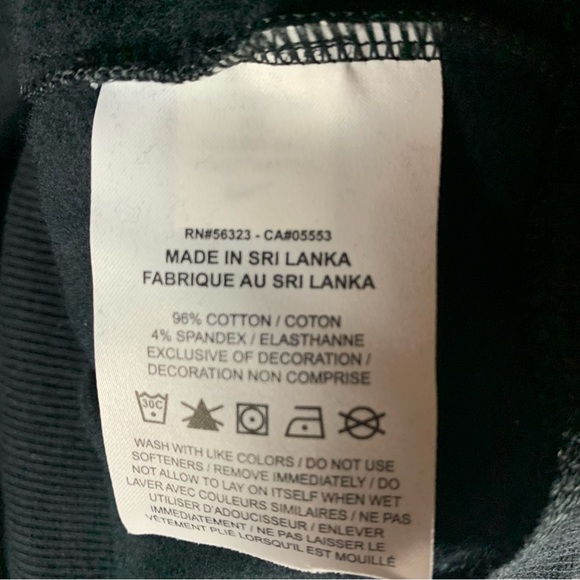 Women’s Nike Yoga Funnel Neck Pullover Sweatshirt‎ Black Size XS NWT 5692 - Picture 6 of 8